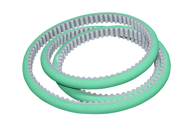 PU同步带加海绵