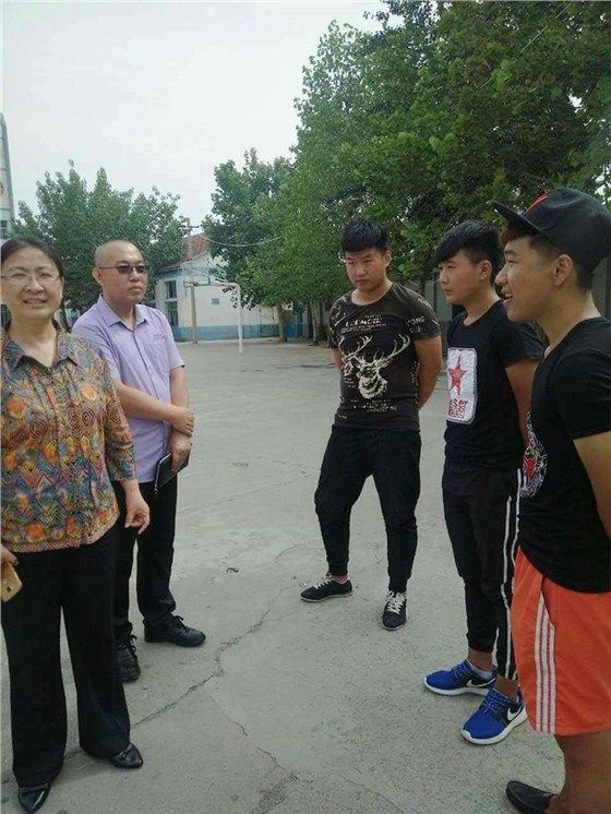 安耐公司与 济南技师学院合作实习同步带轮车间 (22)