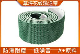 PVC草坪花纹输送带
