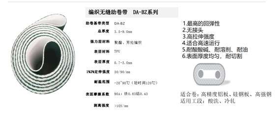 助卷机皮带